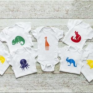 Monthly Onesies for Monthly Photos